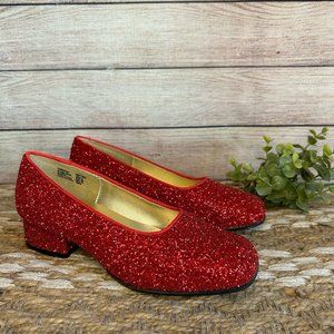 Red Glitter Dress Shoes